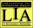 Laboratory for Institutional Analysis of Economic Reforms (LIA) / Лаборатория институционального анализа экономических реформ (ЛИА)